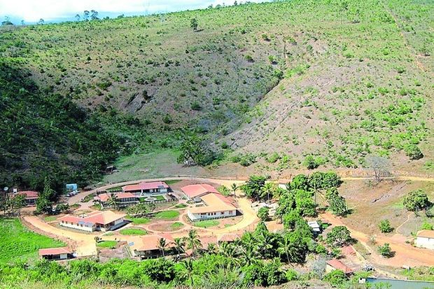 A sede do Instituto Terra em 1999 (Foto: Divulgação)